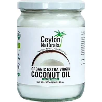 My Organic BD Ceylon Natural's Organic Extra Virgin Coconut Oil - 500 ml - Rokomari product